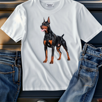Load image into Gallery viewer, Doberman Pinscher T-Shirt – Classic Heavyweight Cotton Tee- Men&#39;s
