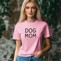 Load image into Gallery viewer, Women&#39;s Dog Mom T-Shirt – Classic Fit Heavyweight Cotton Tee for Dog Lovers
